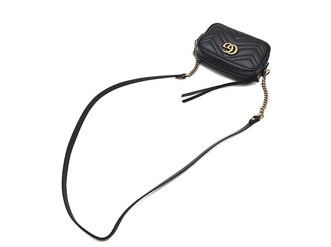 Gucci Mini borsa a tracolla GG Marmont Matelassé - vista 4
