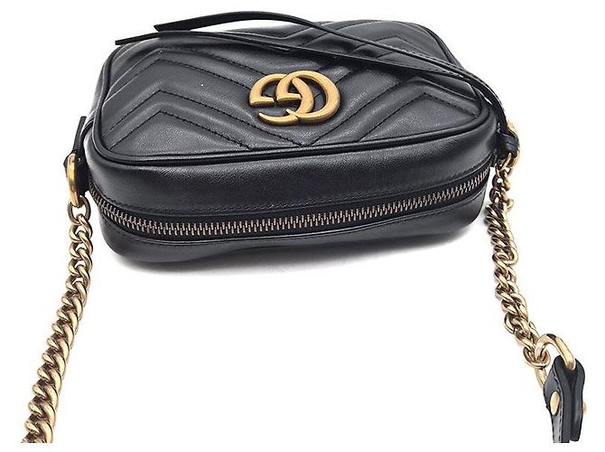 Gucci Mini borsa a tracolla GG Marmont Matelassé - vista 6