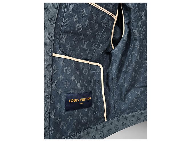 Louis Vuitton Denim Monogram Jacke - Ansicht 3