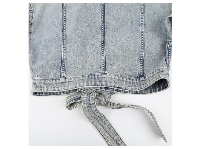Chanel Crop Denim Jacke Größe - Ansicht 10