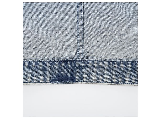 Chanel Crop Denim Jacke Größe - Ansicht 14