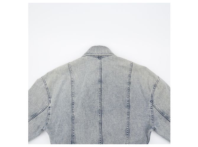 Chanel Crop Denim Jacke Größe - Ansicht 7