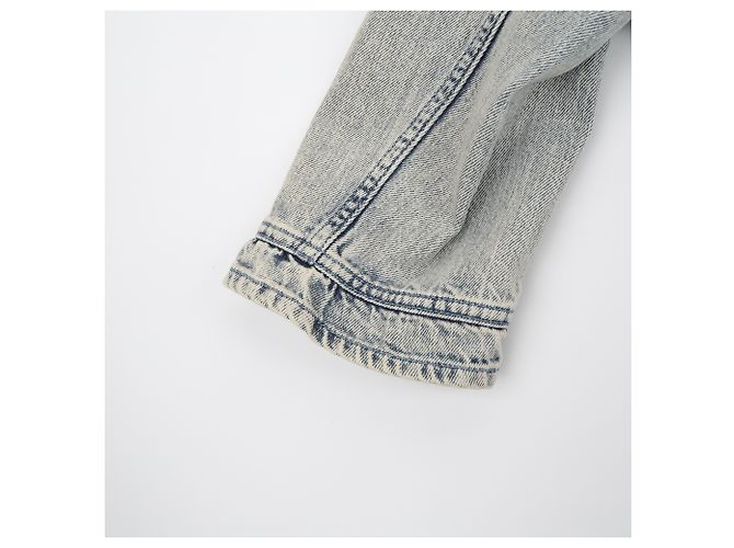 Chanel Crop Denim Jacke Größe - Ansicht 8