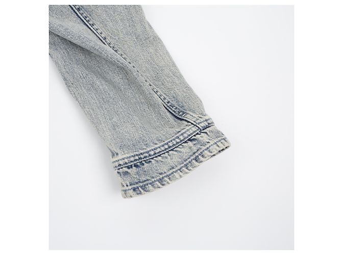 Chanel Crop Denim Jacke Größe - Ansicht 9