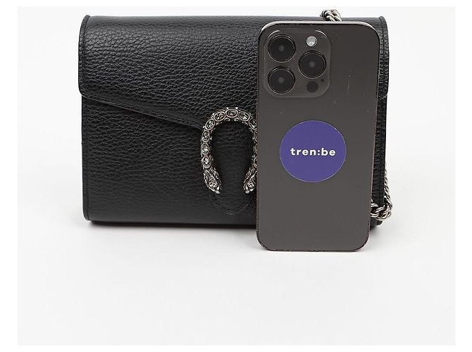 Gucci Dionysus Mini Chain Bag Schwarz - Ansicht 10