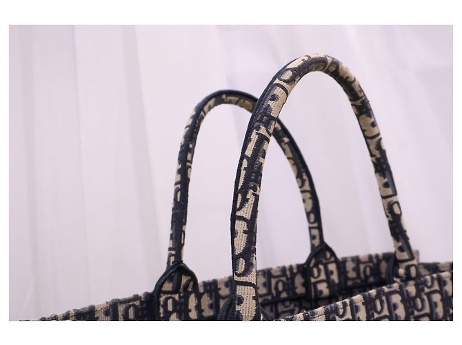 Dior Borsa Book Tote grande ricamata Oblique - vista 6