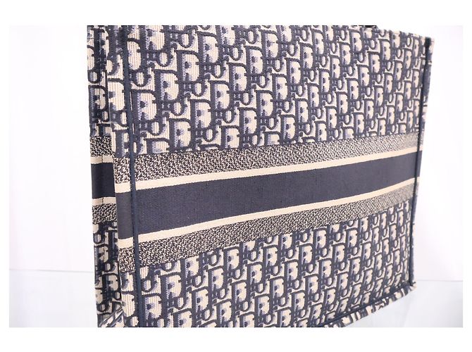 Dior Borsa Book Tote grande ricamata Oblique - vista 8