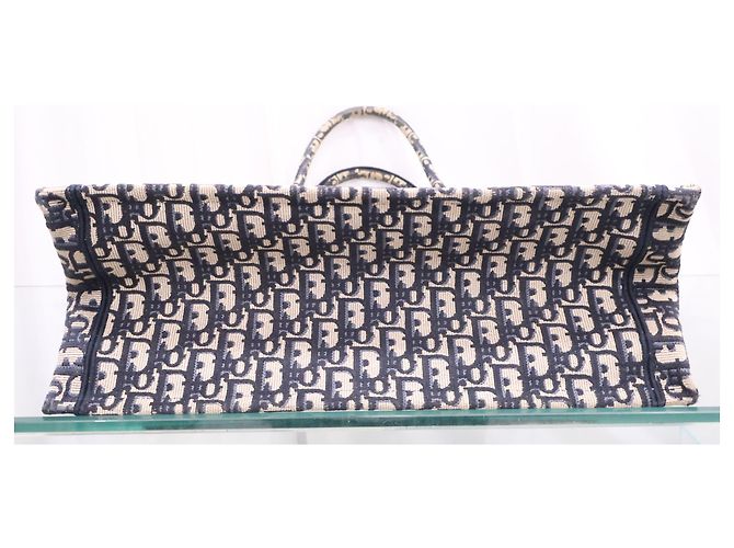 Dior Borsa Book Tote grande ricamata Oblique - vista 9