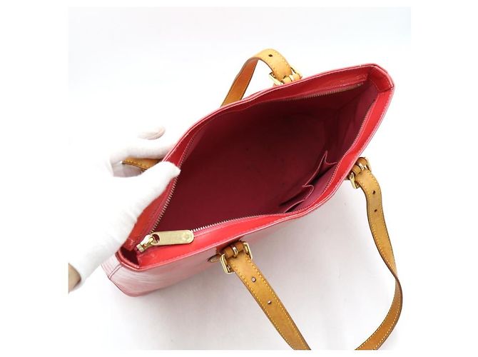 Louis Vuitton Borsa Tote e borsa a tracolla Vernis Brentwood - vista 7