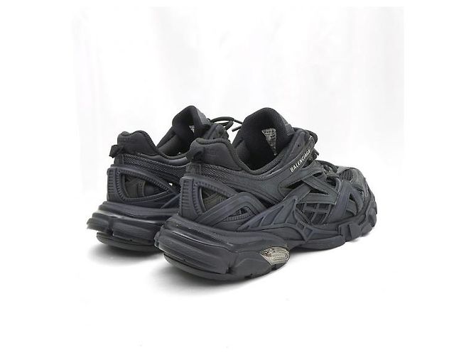Balenciaga Sneakers Track in gomma e nero - vista 5