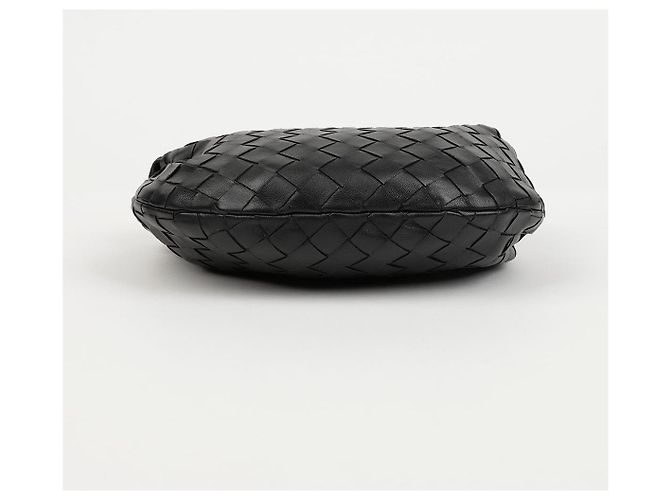 Bottega Veneta Mini borsa Jodie in pelle Nero Oro - vista 5