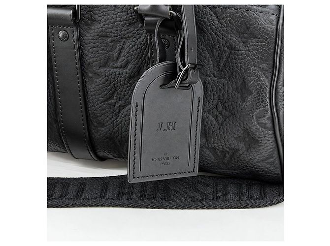 Louis Vuitton Keepall 25 TUILLEON Nero - vista 5
