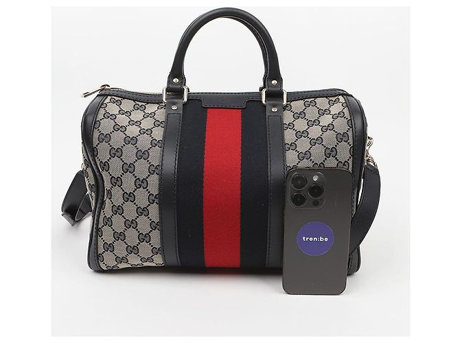 Gucci Borsa a Tracolla Boston Tote - vista 11