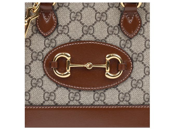 Gucci Horsebit Mini Top Handle Bag Braun - Ansicht 3
