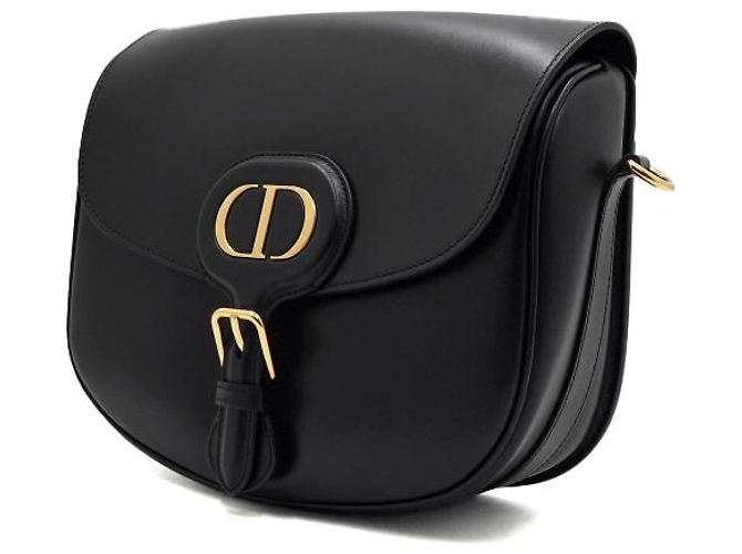 Dior Borsa a spalla e crossbody Bobby Large in vitello morbido nero - vista 6