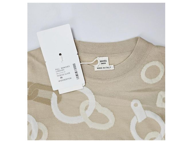 Hermès Strickpullover mit langen Ärmeln für Damen - Ansicht 10