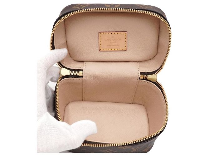 Louis Vuitton Borsa Tote Monogram Nice Nano Pouch Bag - vista 6