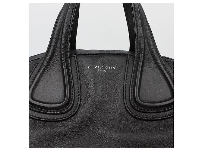 Givenchy Borsa a spalla tote media Nightingale in pelle nera - vista 3