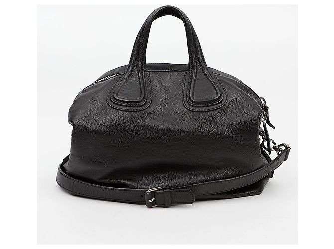 Givenchy Borsa a spalla tote media Nightingale in pelle nera - vista 4