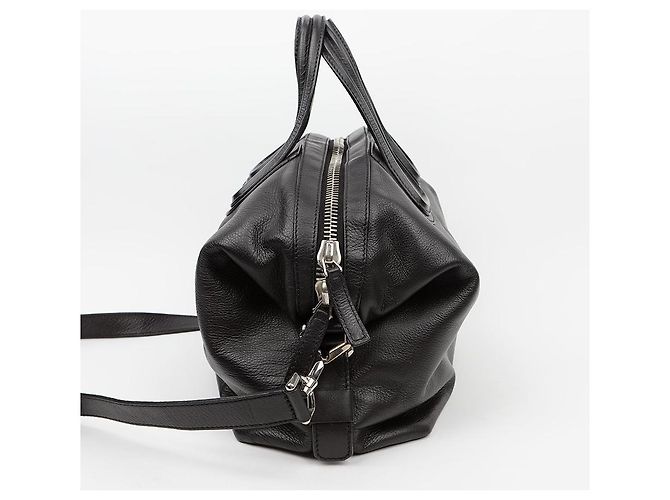 Givenchy Borsa a spalla tote media Nightingale in pelle nera - vista 7