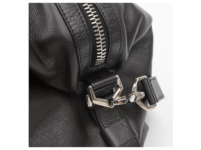 Givenchy Borsa a spalla tote media Nightingale in pelle nera - vista 9