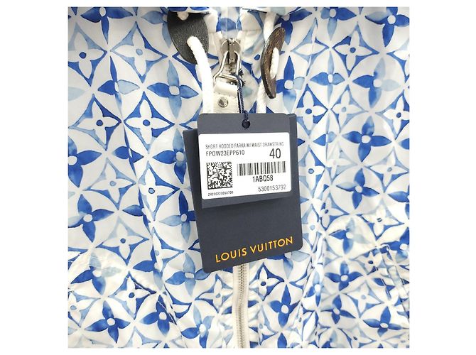 Louis Vuitton Monogram Flower Tie Twill Jacke - Ansicht 12