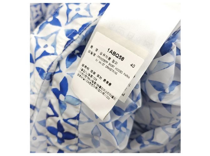 Louis Vuitton Monogram Flower Tie Twill Jacke - Ansicht 13
