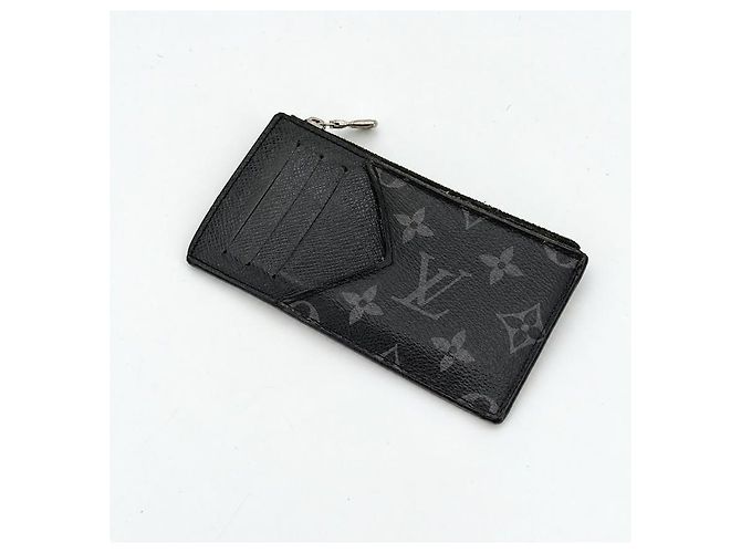 Louis Vuitton Tarjetero con monedero Monogram Eclipse - vista 3