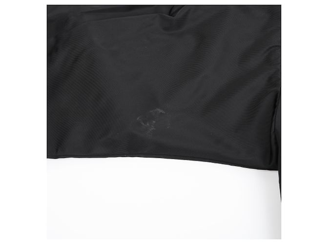 Prada Giacca corta Re-Nylon Cropped Re-Nylon Short Jacket Black - vista 11