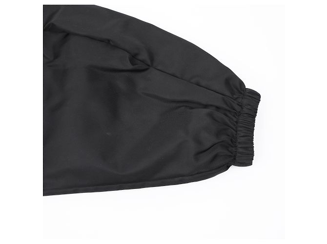 Prada Giacca corta Re-Nylon Cropped Re-Nylon Short Jacket Black - vista 13