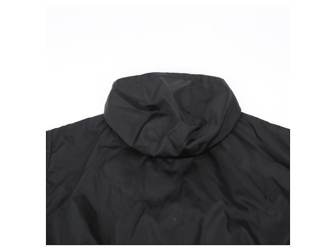 Prada Giacca corta Re-Nylon Cropped Re-Nylon Short Jacket Black - vista 9