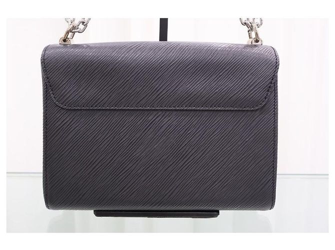 Louis Vuitton Borsa a tracolla Twist MM Chain Black - vista 2