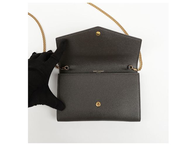 Autre Marque Borsa a Tracolla Uptown Chain Grigio Scuro - vista 11