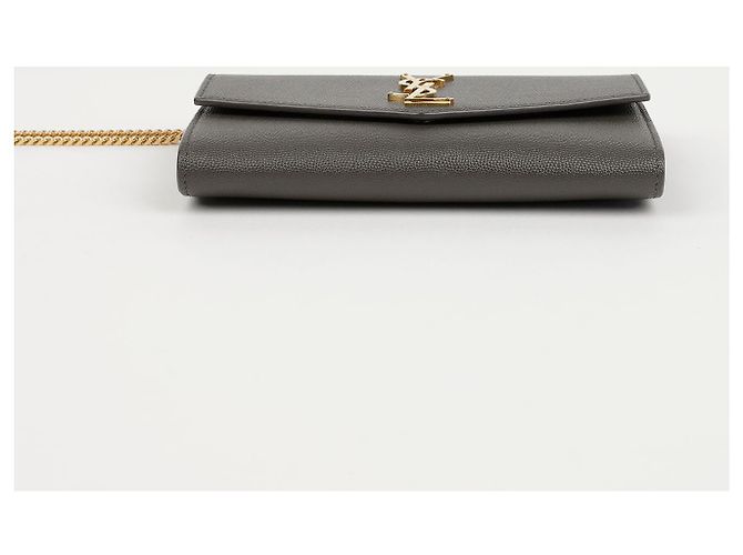 Autre Marque Borsa a Tracolla Uptown Chain Grigio Scuro - vista 7