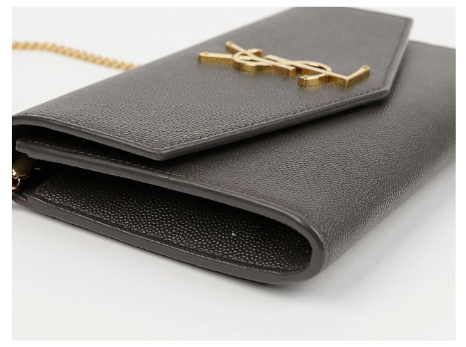 Autre Marque Borsa a Tracolla Uptown Chain Grigio Scuro - vista 8