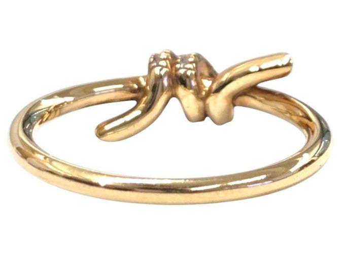 Tiffany & Co Anello Note Diamond Ring Yellow Gold Size - vista 7