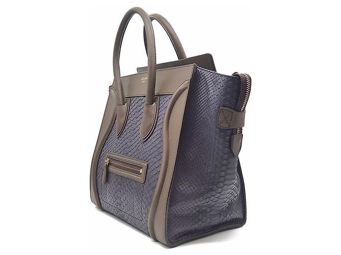 Luggage Céline Python Mini Reisebag - Ansicht 2
