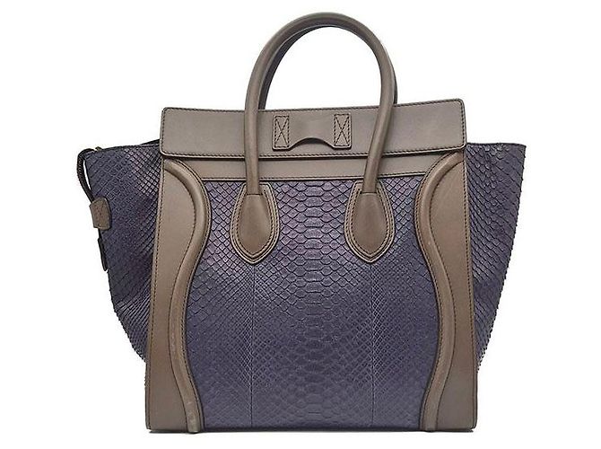 Luggage Céline Python Mini Reisebag - Ansicht 3