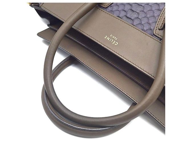 Luggage Céline Python Mini Reisebag - Ansicht 5