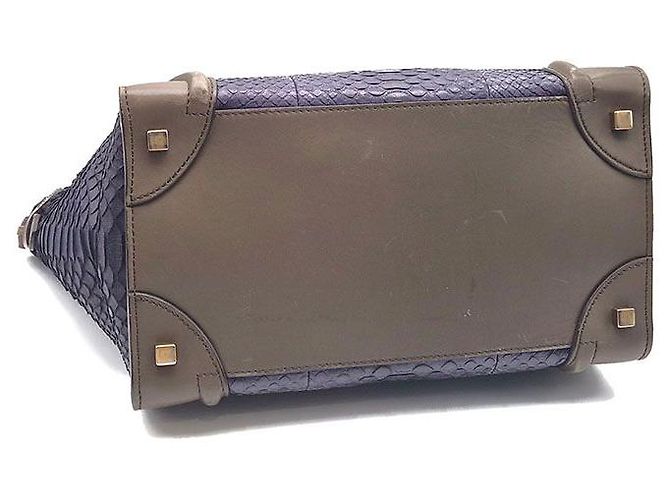 Luggage Céline Python Mini Reisebag - Ansicht 7