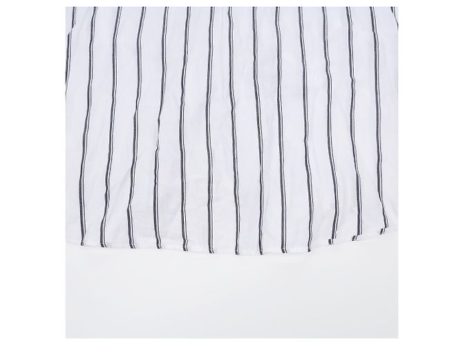 Camicia Balenciaga Bianca in Misto Cotone - vista 11