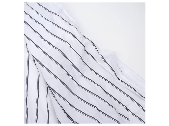 Camicia Balenciaga Bianca in Misto Cotone - vista 13