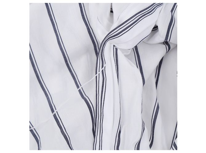 Camicia Balenciaga Bianca in Misto Cotone - vista 16
