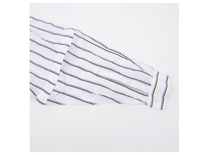 Camicia Balenciaga Bianca in Misto Cotone - vista 6
