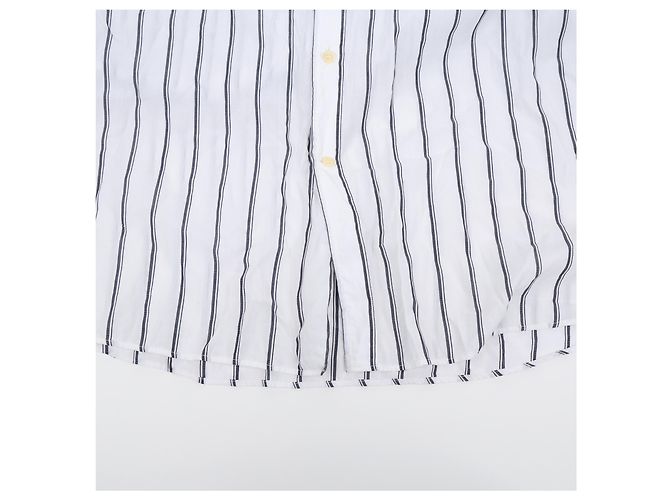 Camicia Balenciaga Bianca in Misto Cotone - vista 7