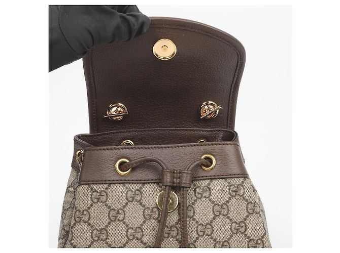 Gucci Mini zaino Ophidia da donna Beige - vista 8