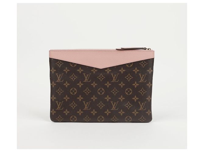 Louis Vuitton Pouch Daily Monogram Canvas Rose Powder - vista 4