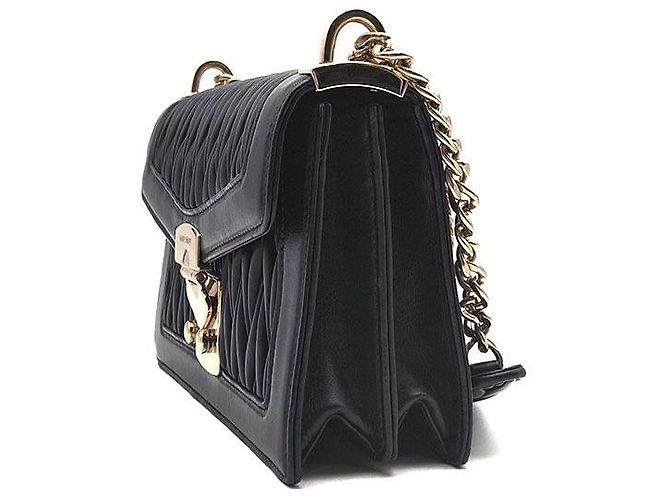 Miu Miu Borsa a tracolla Matelassé Confidential Chain - vista 2