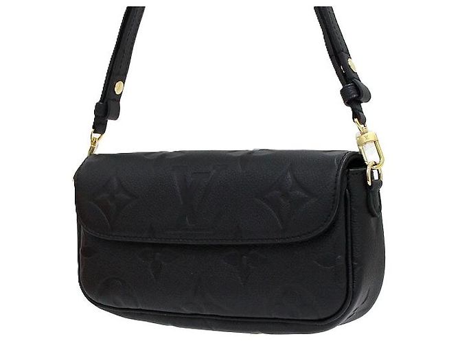 Louis Vuitton Bolsa de ombro e crossbody Ivy Wallet on Chain em Monogram Empreinte preto - vista 3