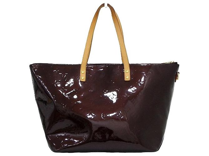 Louis Vuitton Borsa Tote e a Tracolla Monogram Vernis Bellevue GM - vista 4